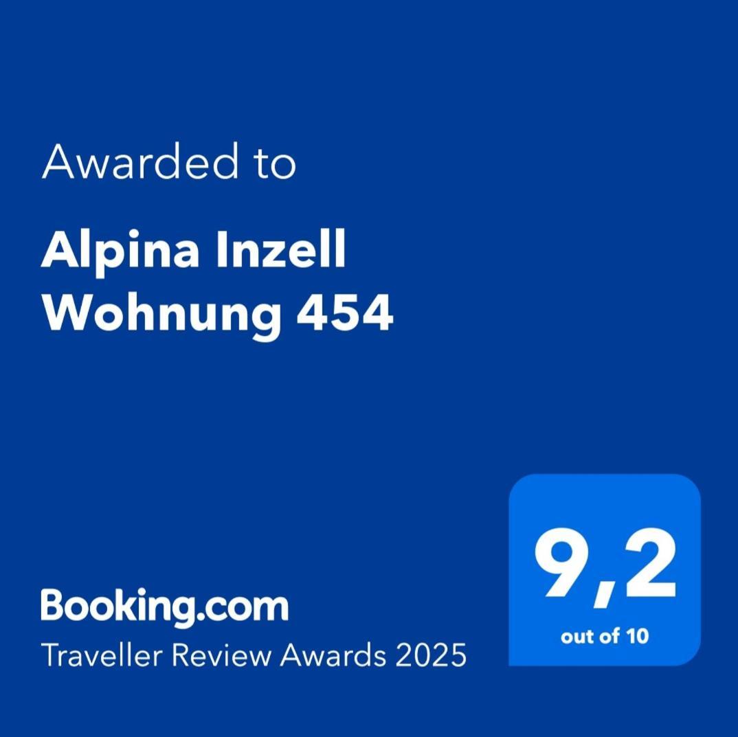 Alpina Inzell Wohnung 454 Exteriör bild
